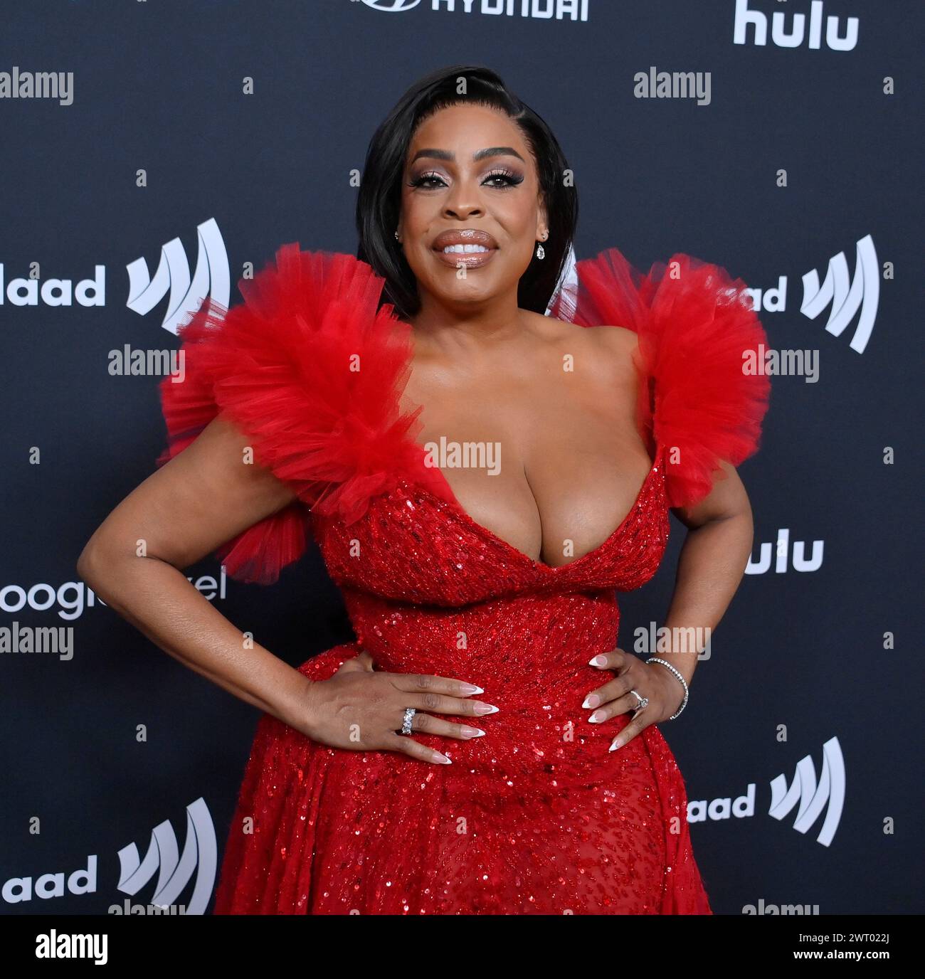 Beverly Hills, United States. 14th Mar, 2024. Honoree Niecy Nash attends the 35th annual GLADD Media Awards at the Beverly Hilton Hotel in Beverly Hills, California on Thursday, March 14, 2024. Photo by Jim Ruymen/UPI Credit: UPI/Alamy Live News Stock Photo