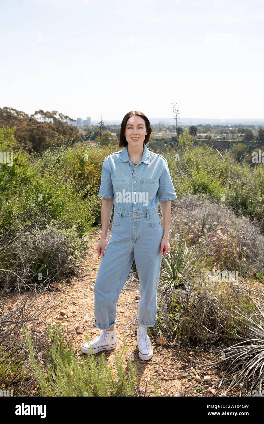 Eve Lewis Prieto of Headspace in Los Angeles on April 6 2023 Stock