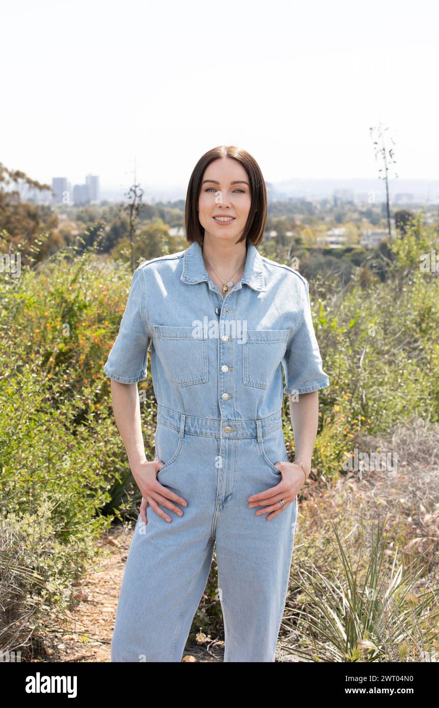 Eve Lewis Prieto of Headspace in Los Angeles on April 6 2023 Stock