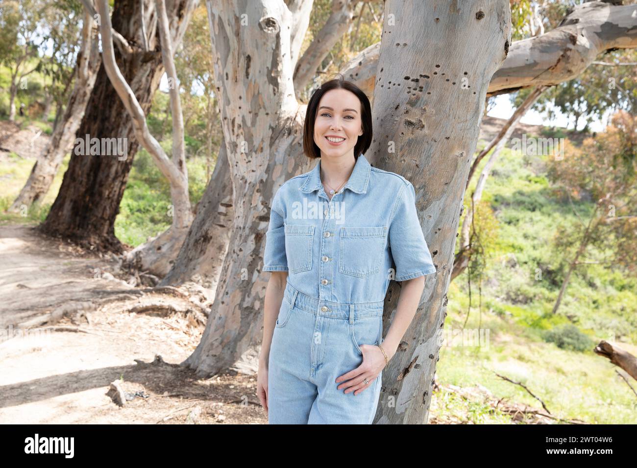 Eve Lewis Prieto of Headspace in Los Angeles on April 6 2023 Stock