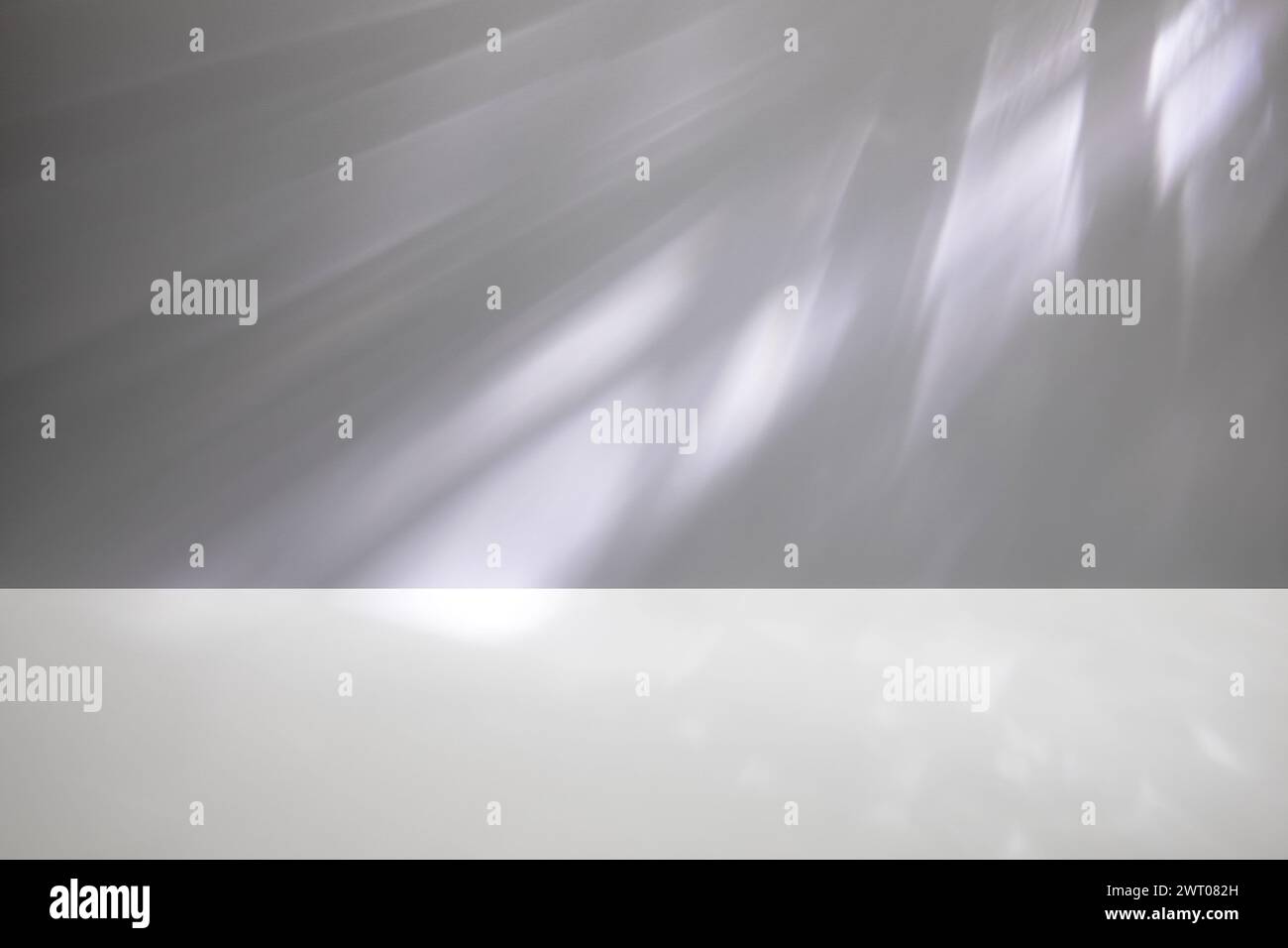 Bezel Scene Shadow In Mock up 3d room scene with natural window shadows overlay Stock Photo ...