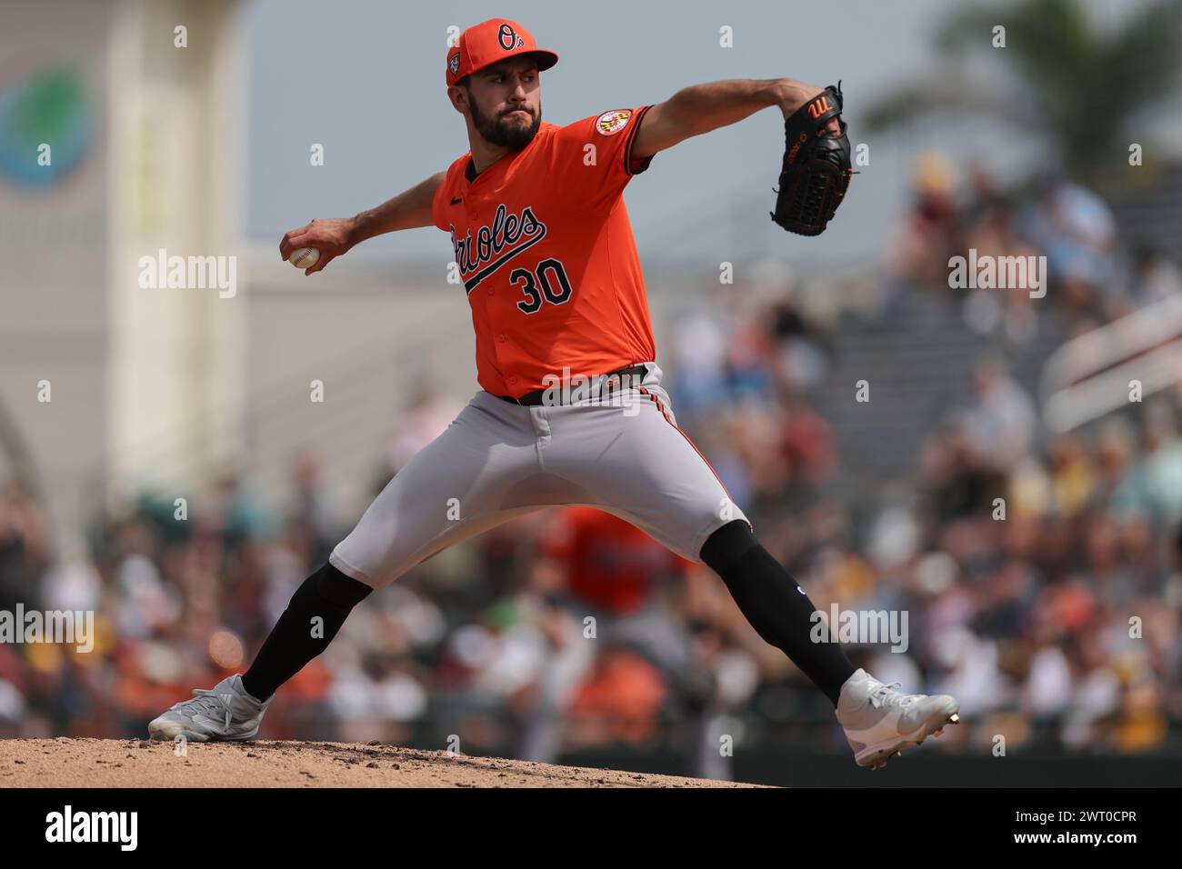 Bradenton, FL: Baltimore Orioles starting pitcher Grayson Rodriguez (30 ...