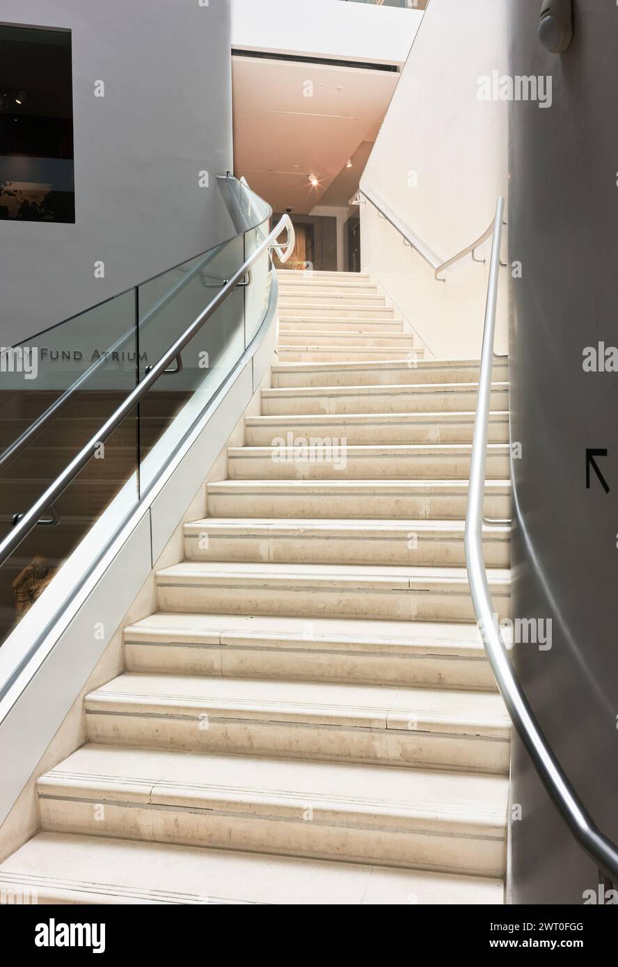 Staircase stairs steps ashmolean museum oxford university england hi ...