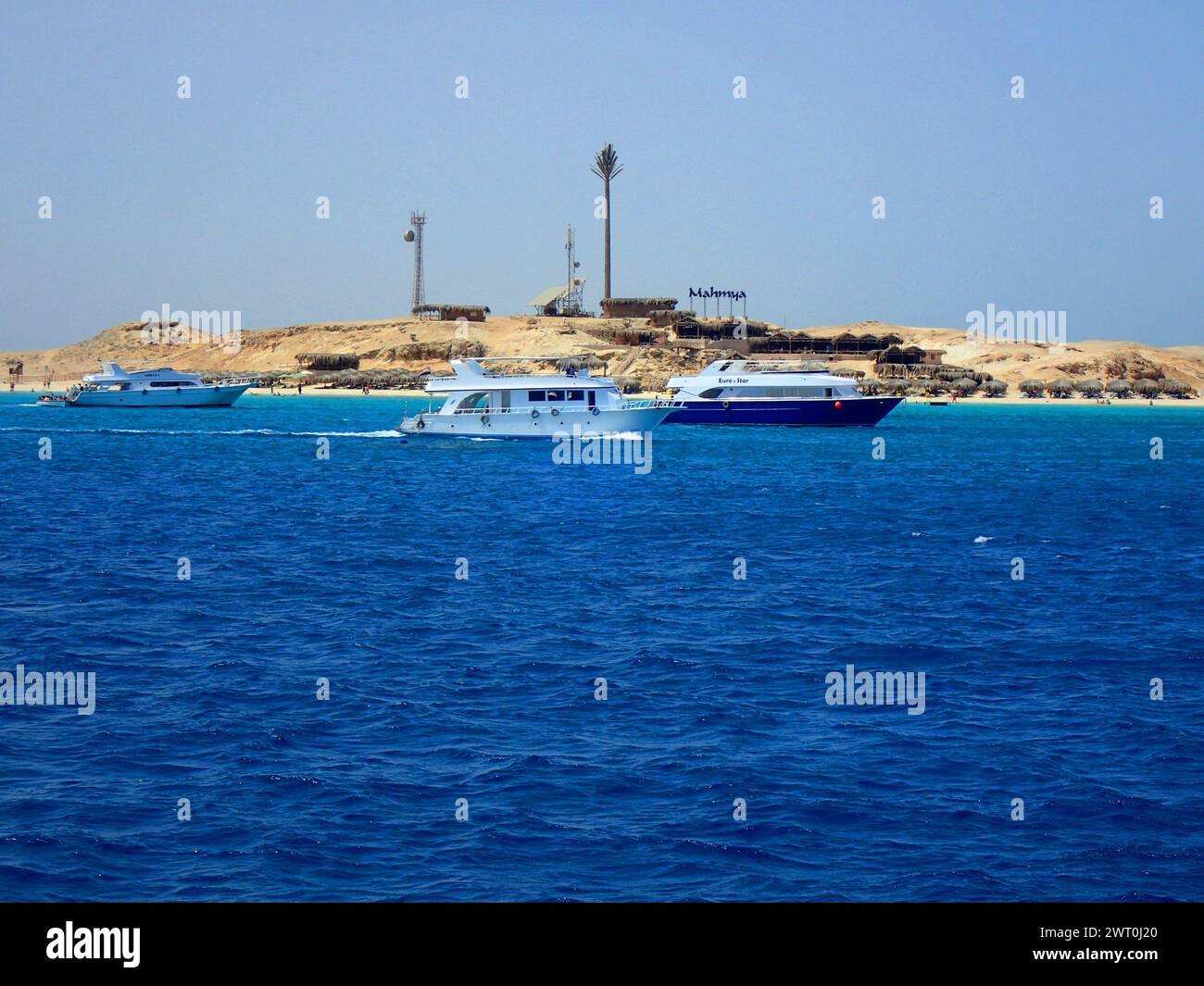 view from sea boat in Egypt red sea Stock Photo - Alamy