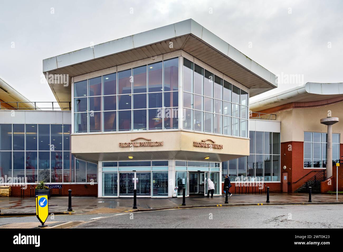 New Brighton Wallasey UK 02 March 2024. Floral pavilion theater New Brighton Wallasey. Stock Photo