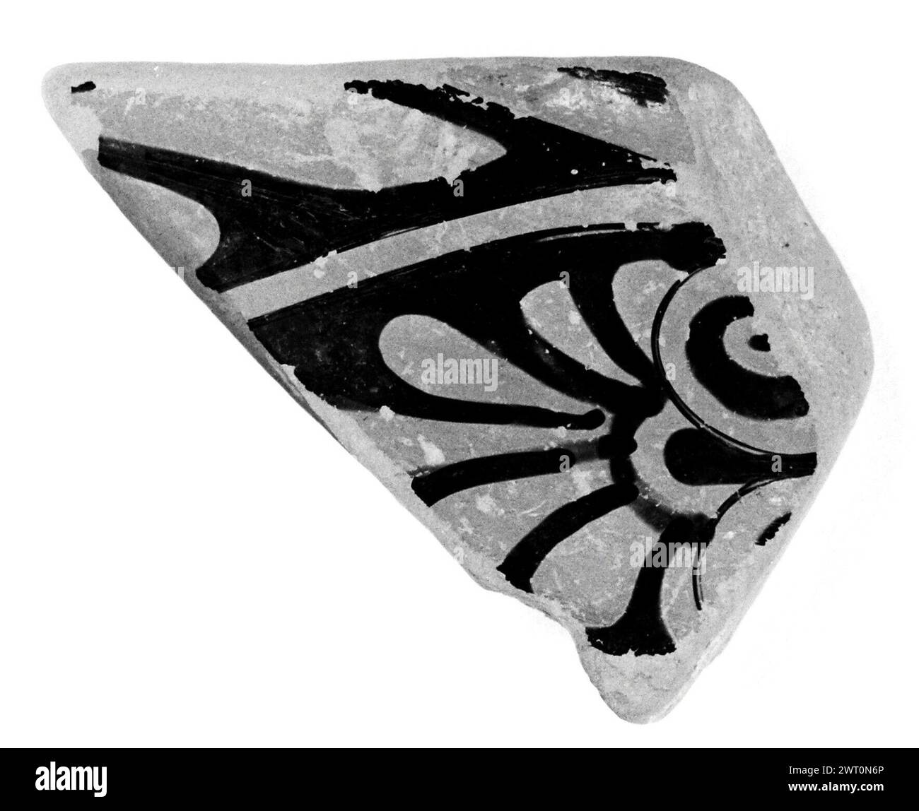 Attic RedFigure Vase Fragment. Unknown 5th century B.C Stock Photo Alamy