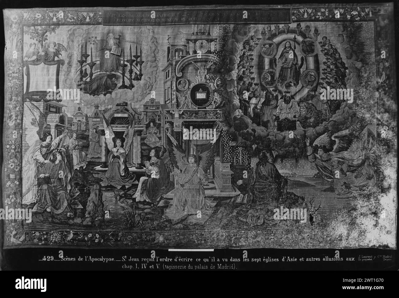 Revelation of St. John (1-4). Pannemaker, Wilhelm de (Netherlandish ...