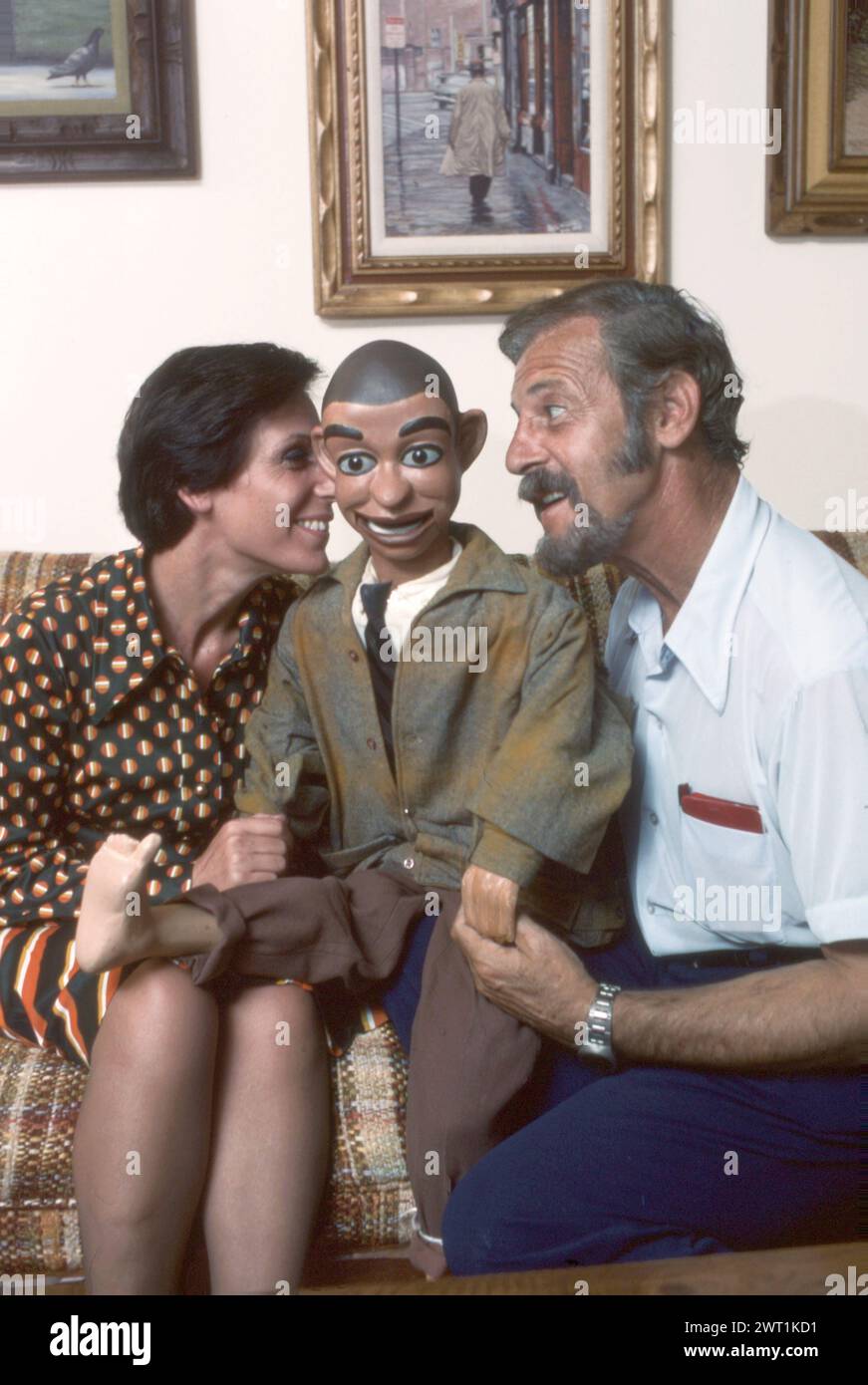 A fun photo of ventriloquist, inventor, renaissance man Paul Winchell