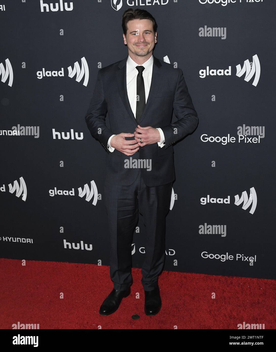 Los Angeles, USA. 14th Mar, 2024. Jason Ritter arrives at the 35th ...