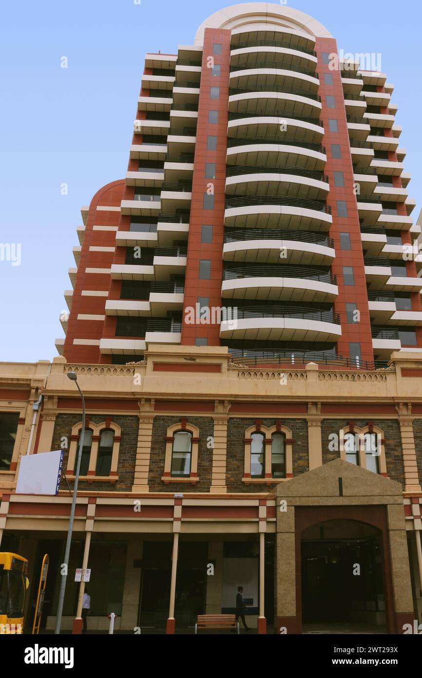 Beautiful Art deco style apartment building in Adelaide, South Australia Stock Photo - Alamy