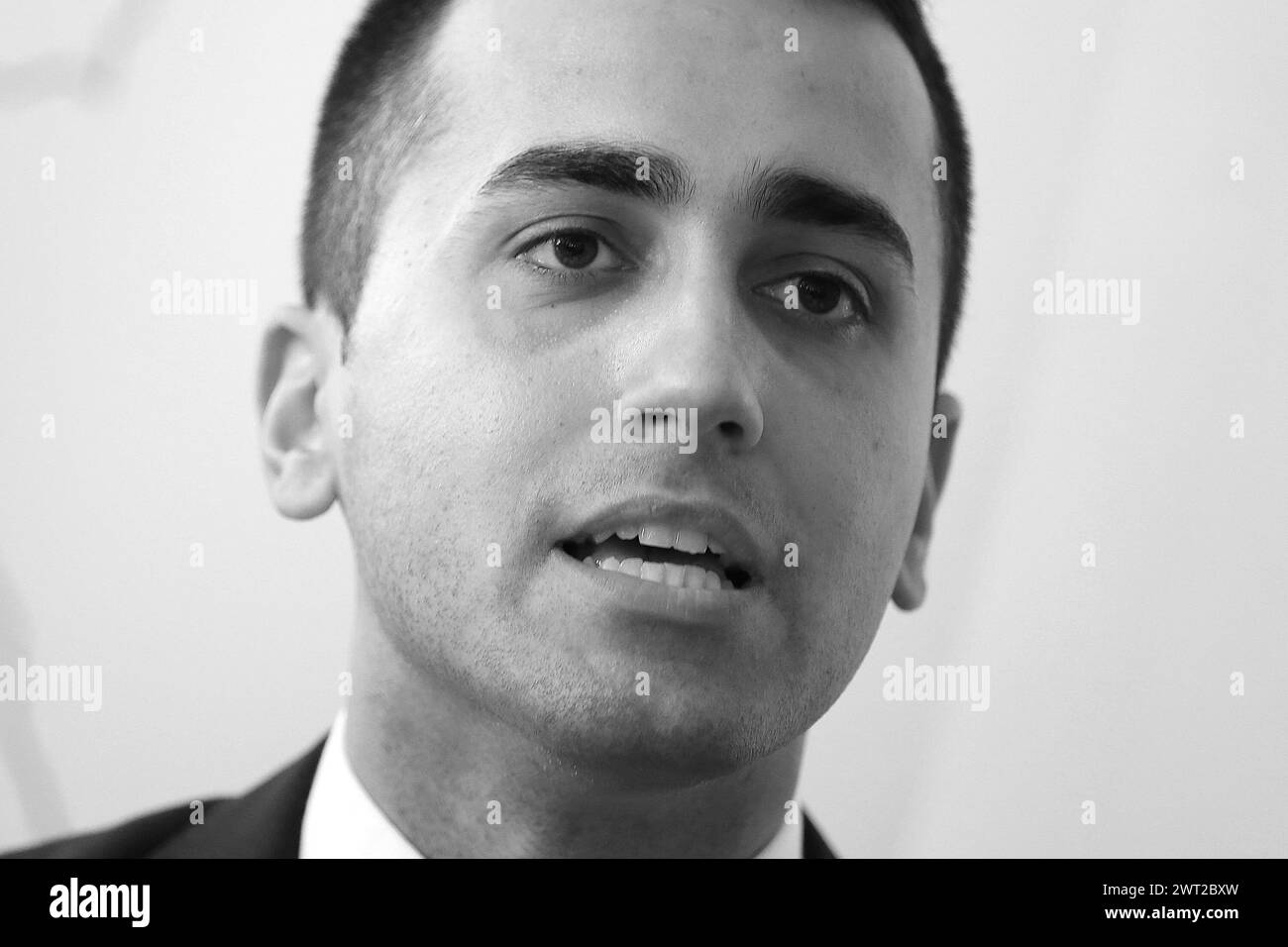 (EDITORS NOTE Image has been converted to black and white.) Luigi Di