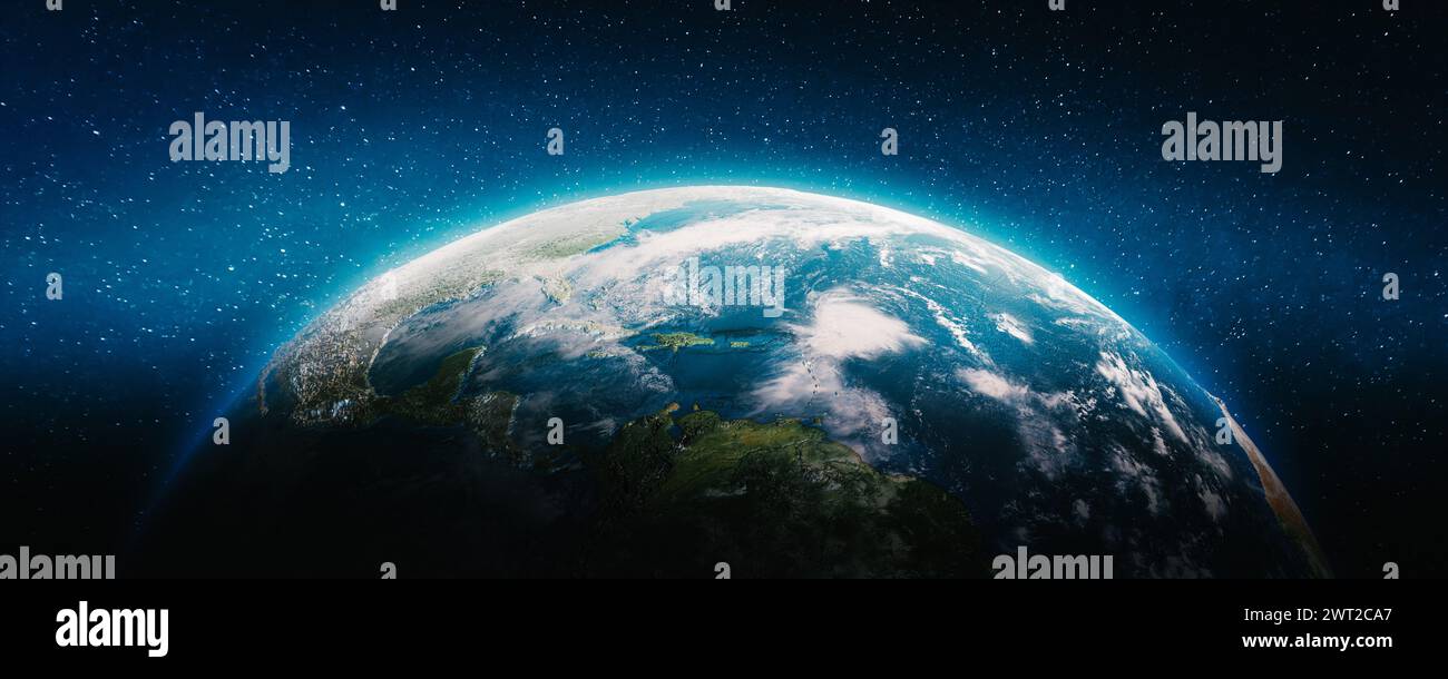 Planet earth nasa rendering hi-res stock photography and images - Alamy
