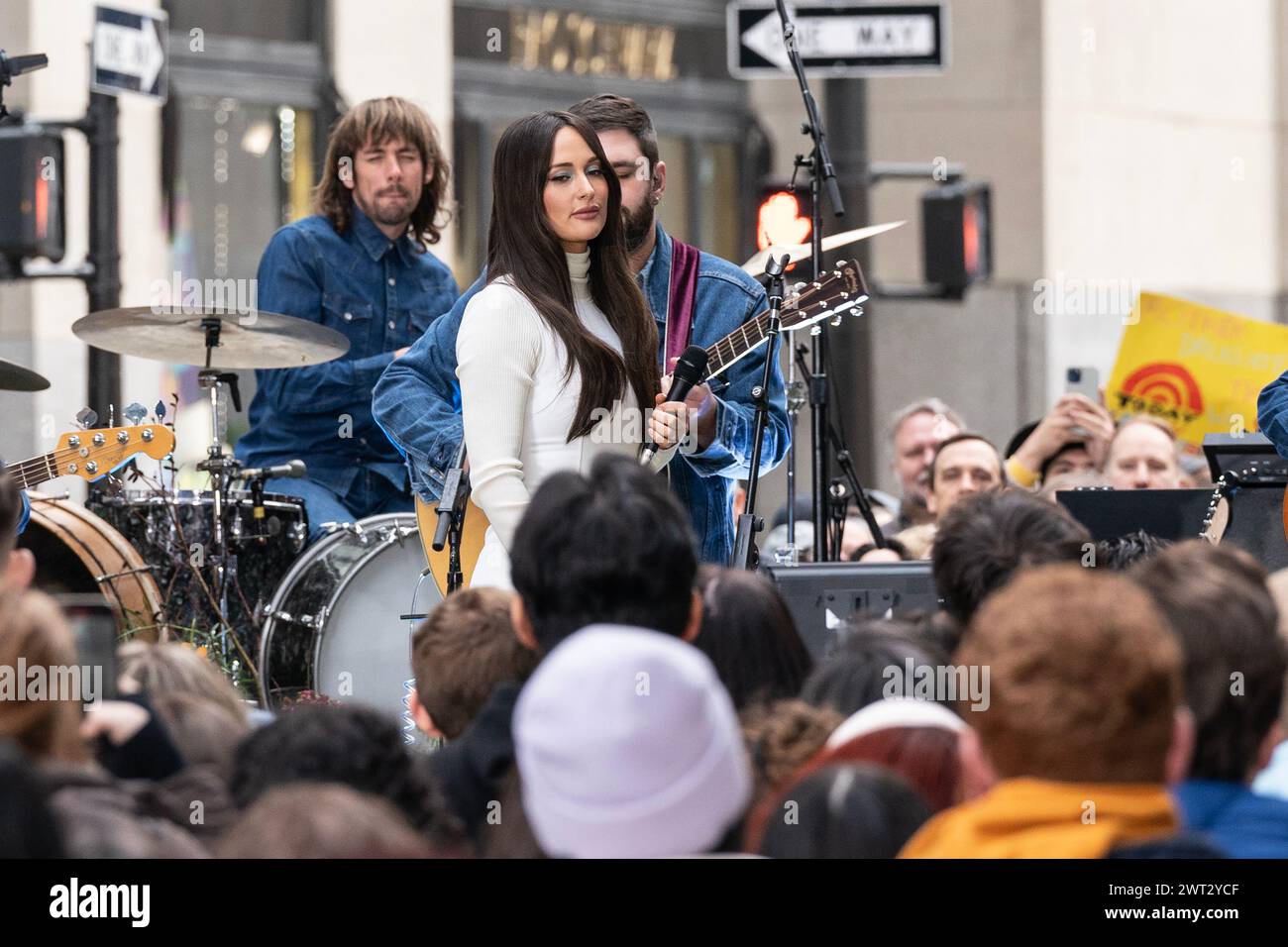Kacey Musgraves performs on stage as part of NBC Today Show Citi