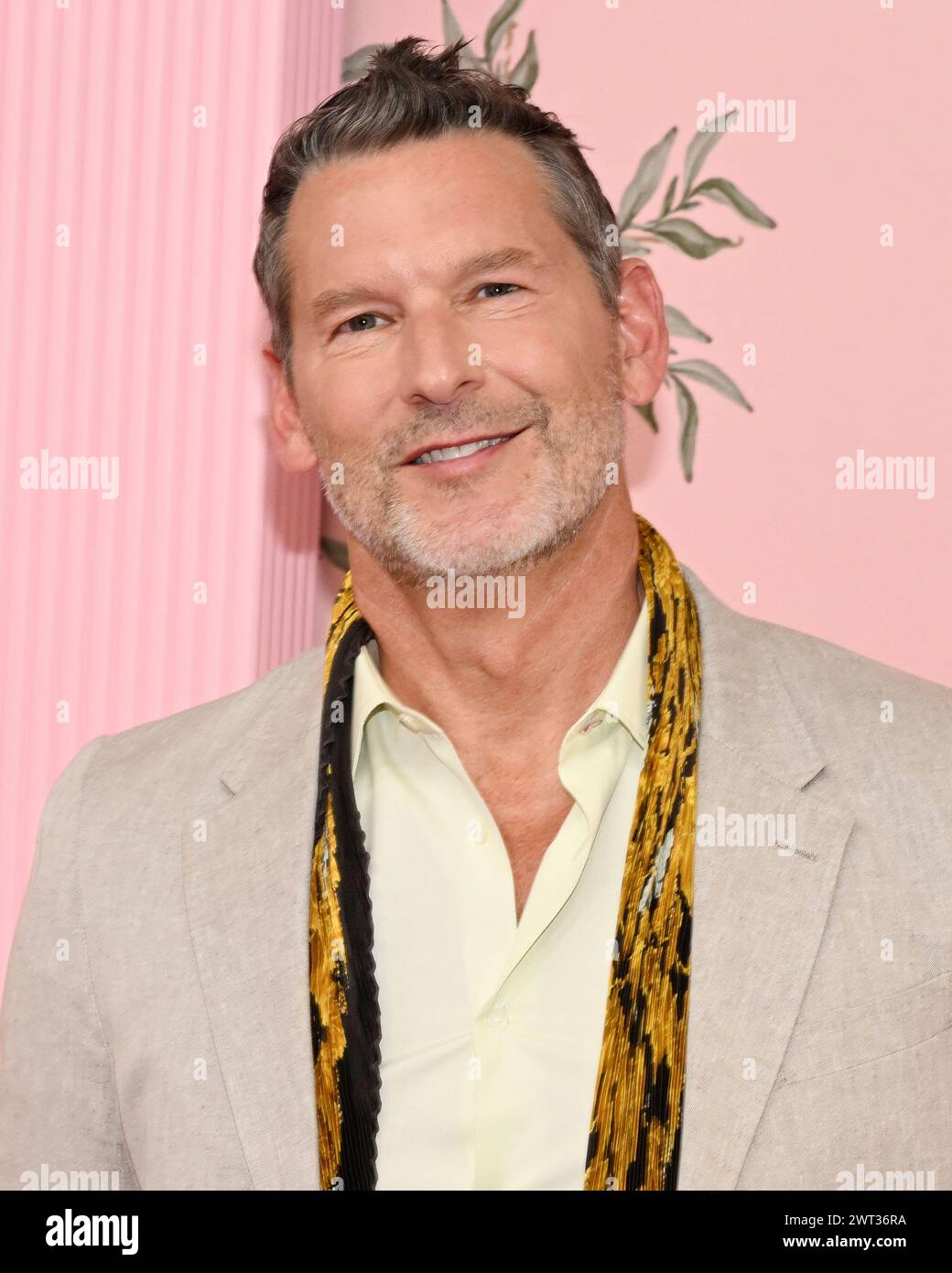 March 14, 2024, Beverly Hills, California, U.S.: John Norris attends the World Premiere Of Apple TV+'s ''Palm Royale' (Credit Image: © Billy Bennight/ZUMA Press Wire) EDITORIAL USAGE ONLY! Not for Commercial USAGE! Stock Photo