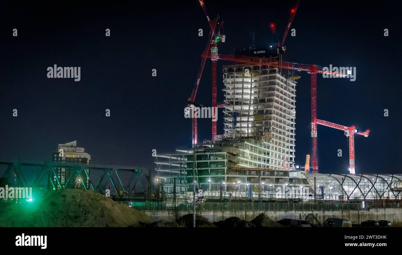 hamburg-germany-14th-mar-2024-night-time-view-of-the-elbtower