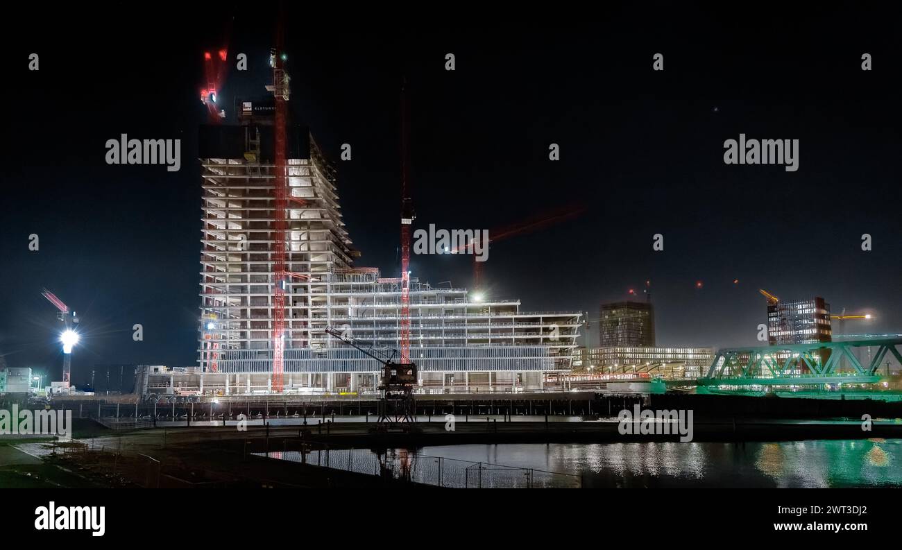 hamburg-germany-14th-mar-2024-night-time-view-of-the-elbtower