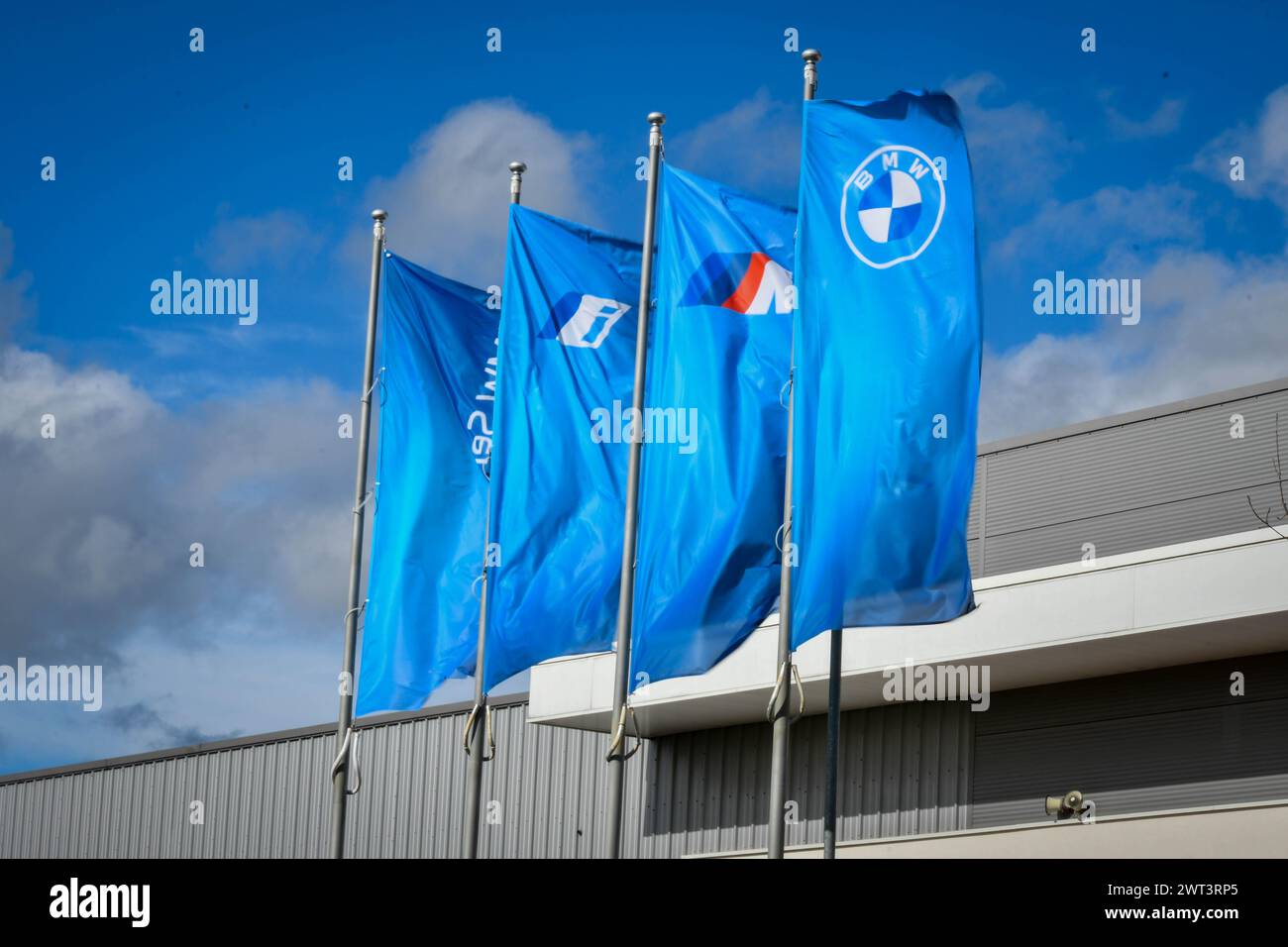 BMW Mini shop Stock Photo