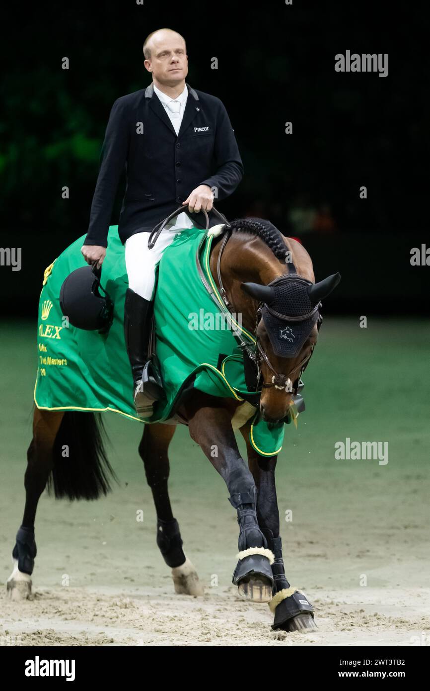 DenBosch, Netherlands - March 10, 2024. Willem Greve of the Netherlands ...