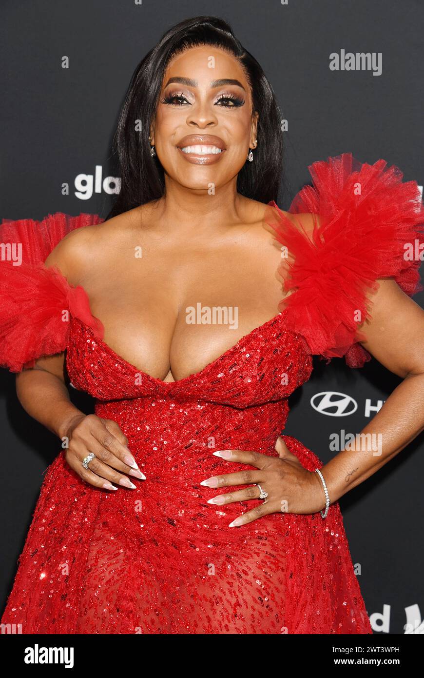 Beverly Hills, California, USA. 14th Mar, 2024. Niecy Nash attends the 35th Annual GLAAD Media Awards at The Beverly Hilton Hotel on March 14, 2024 in Beverly Hills, California. Credit: Jeffrey Mayer/Media Punch/Alamy Live News Stock Photo