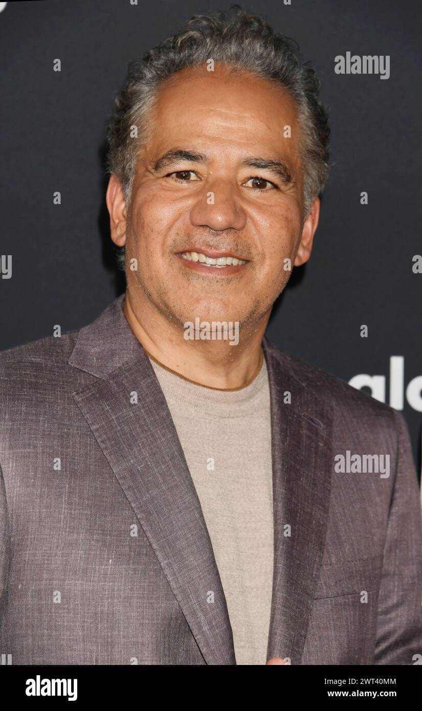 BEVERLY HILLS, CALIFORNIA - MARCH 14: John Ortiz attends the 35th Annual GLAAD Media Awards at The Beverly Hilton Hotel on March 14, 2024 in Beverly H Stock Photo
