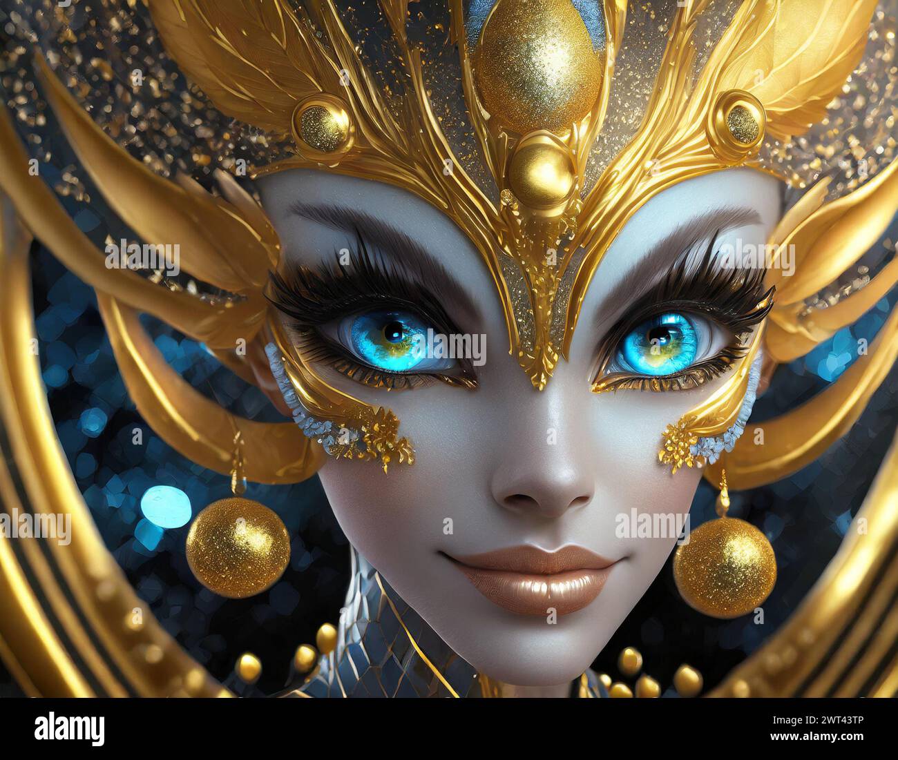 Blaue alien hi-res stock photography and images - Alamy