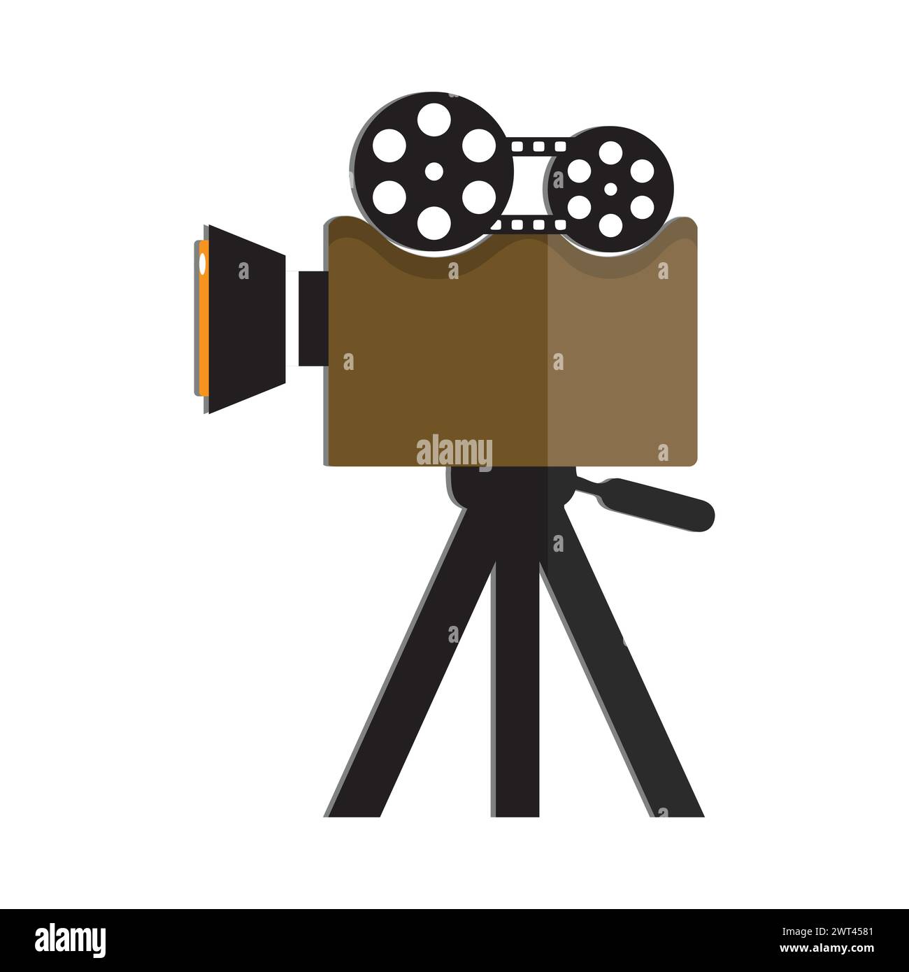 Optical image in a camera Stock Vector Images - Alamy