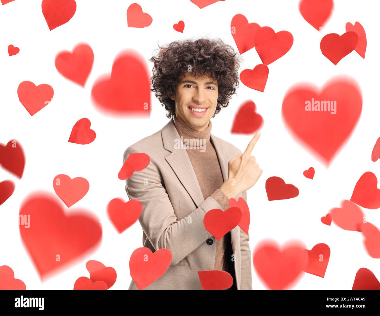 Smiling guy curly red hair hires stock photography and images Alamy