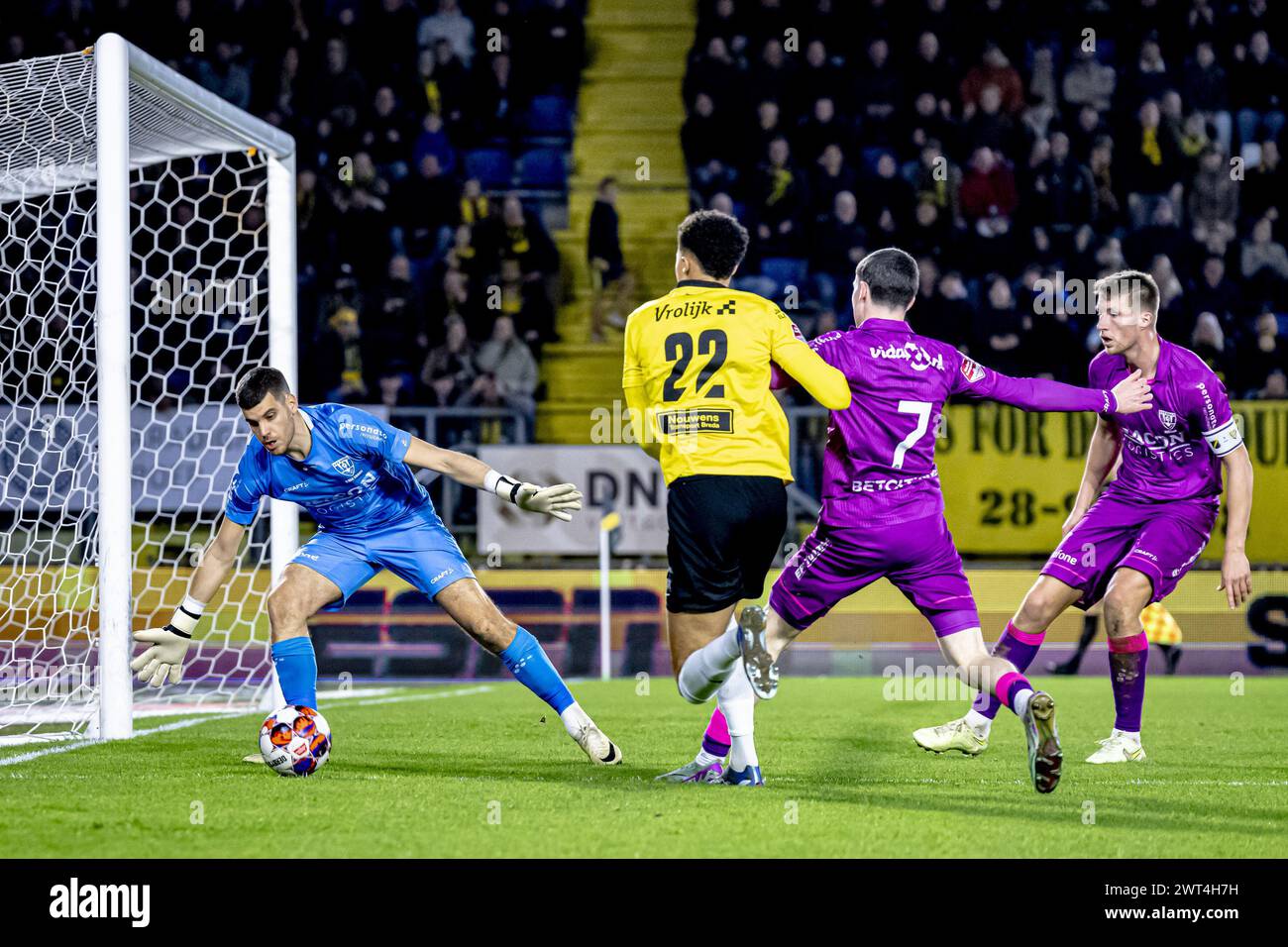 BREDA, Netherlands. 15th Mar, 2024. football, Rat Verleghstadium ...