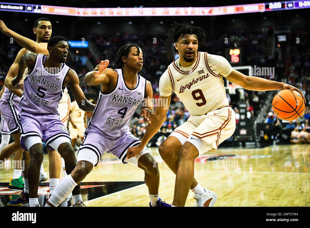 Kansas City, Missouri, USA. 14th Mar, 2024. Phillips 66 Big 12 Men's