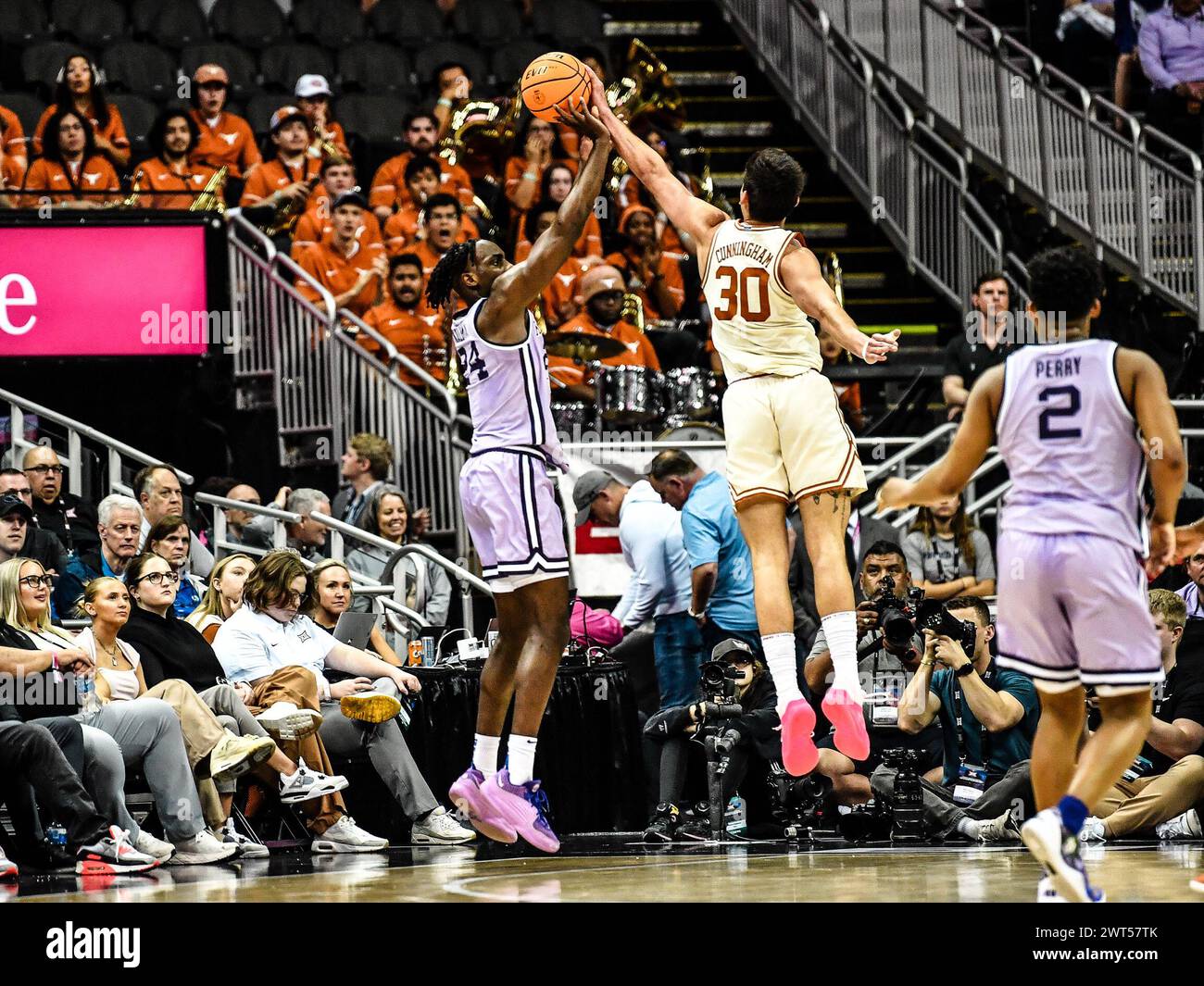 Kansas City, Missouri, USA. 14th Mar, 2024. Phillips 66 Big 12 Men's