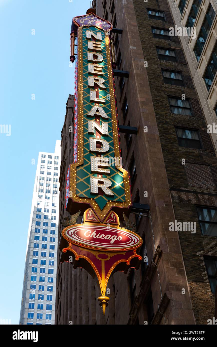 Chicago, Illinois United States March 11th, 2024 Exterior of the