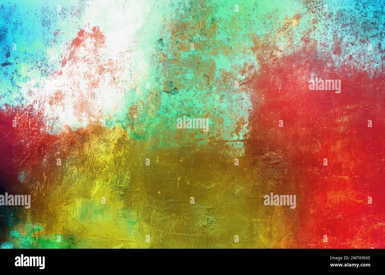 Art Rough Stylized Texture Banner With Space For Text . Watercolor art ...