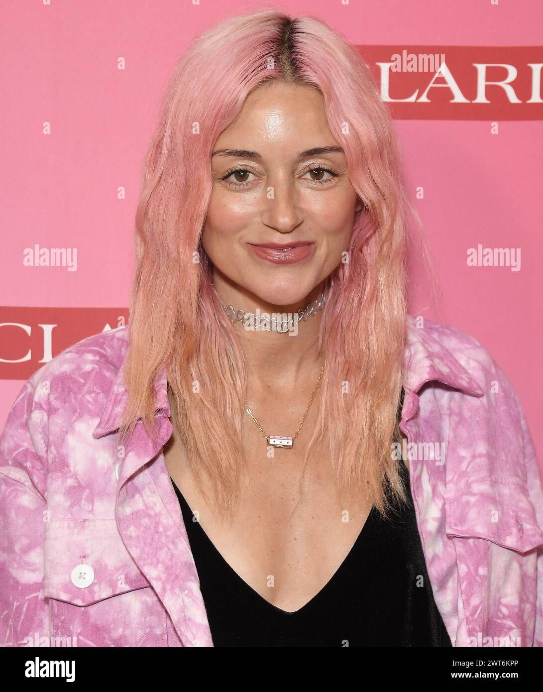 Los Angeles, USA. 15th Mar, 2024. Caroline D'Amore arrives at the CLARINS' Multi-Active Launch held at a Private Residence in Los Angeles, CA on Friday, ?March 15, 2024. (Photo By Sthanlee B. Mirador/Sipa USA) Credit: Sipa USA/Alamy Live News Stock Photo