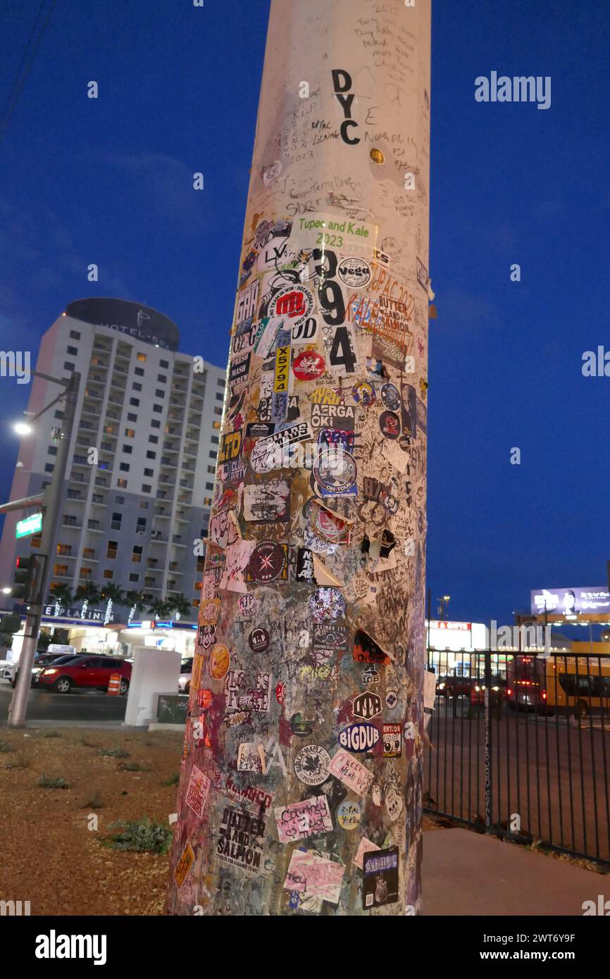 Las Vegas, Nevada, USA 7th March 2024 Rapper Tupac Shakur Murder