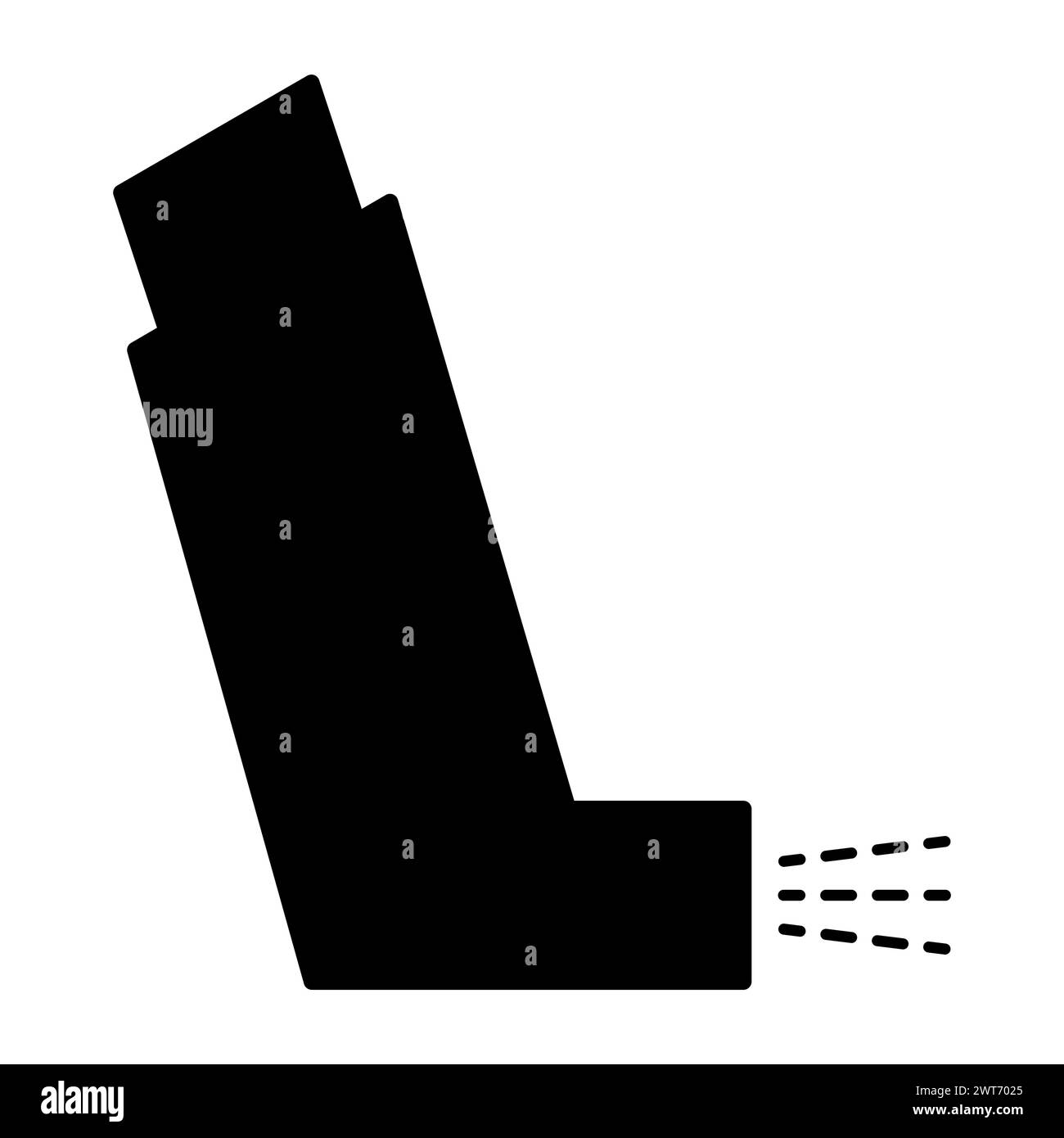 Shortness of breath vector vectors Black and White Stock Photos ...
