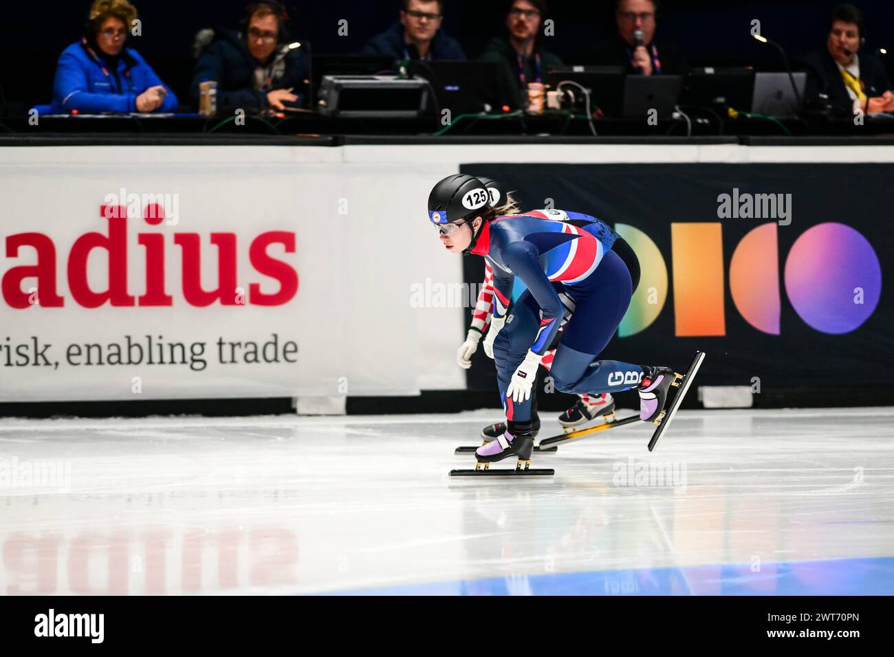 GREEN Annabelle GB competing on day 1 during the World Short Track ...