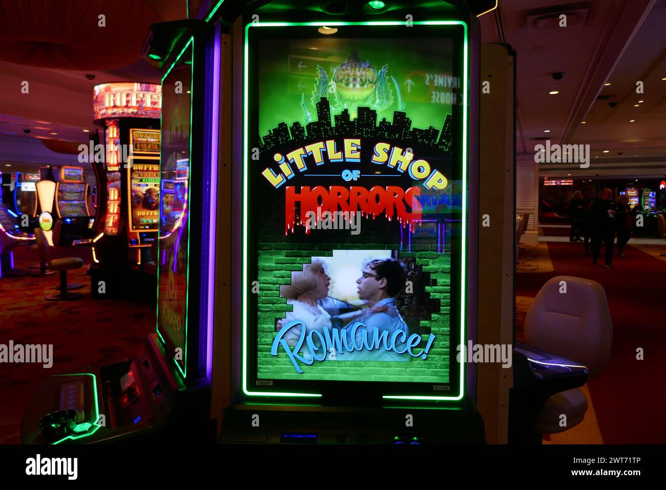 Las Vegas, Nevada, USA 7th March 2024 Little Shop of Horrors Slot ...