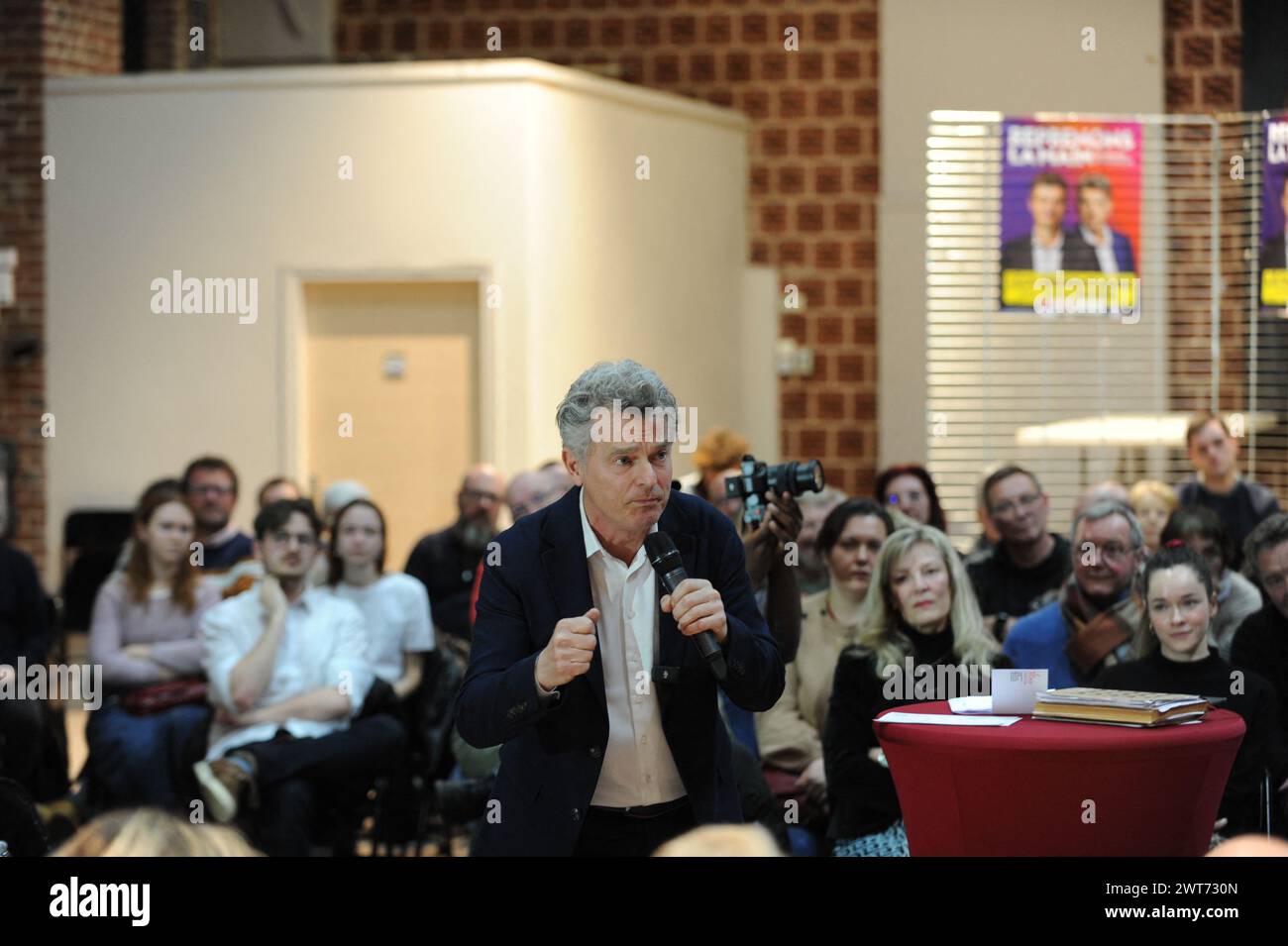 French Communist party (PCF) national secretary Fabien Roussel at