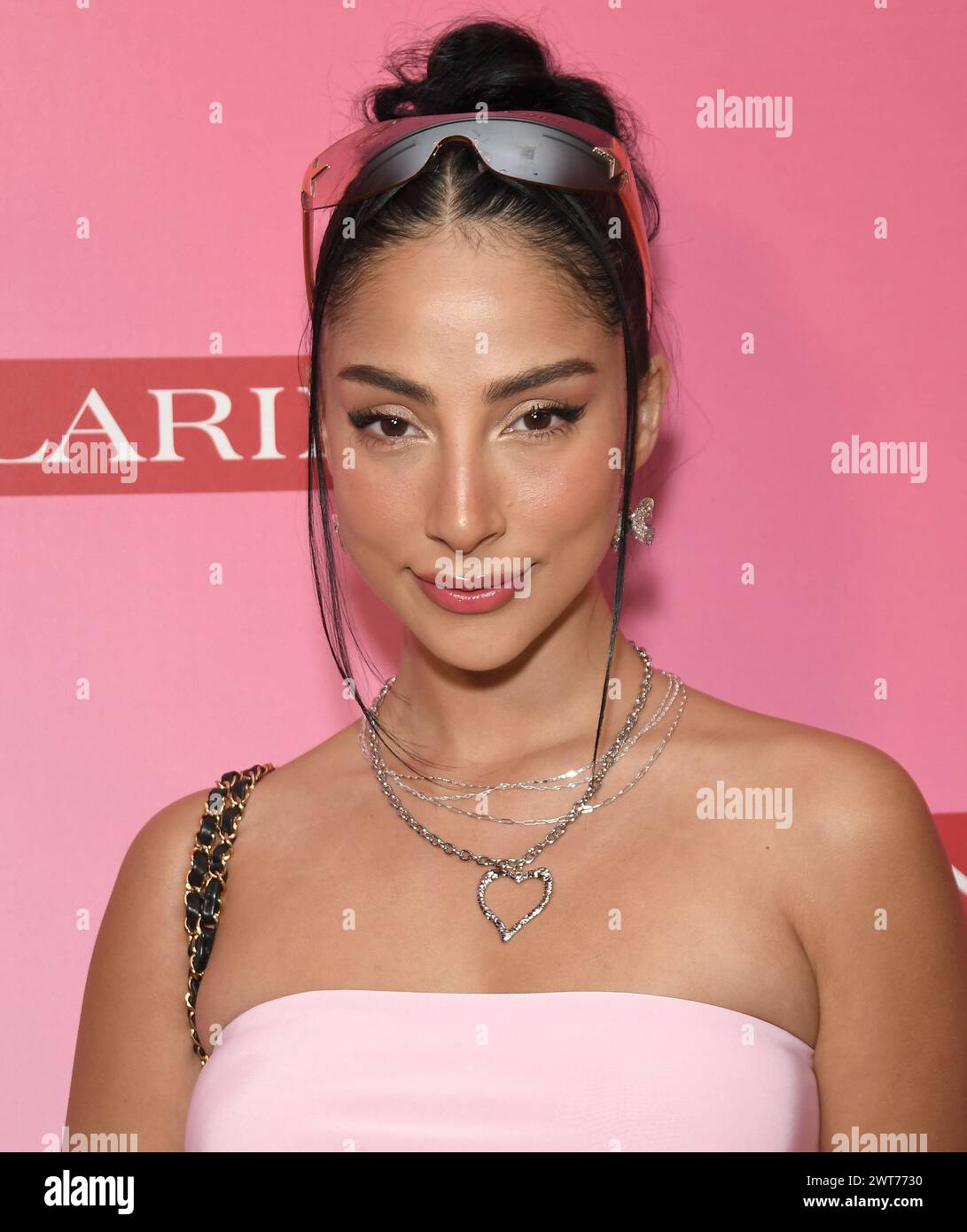 Los Angeles, USA. 15th Mar, 2024. Maria Chacon arrives at the CLARINS
