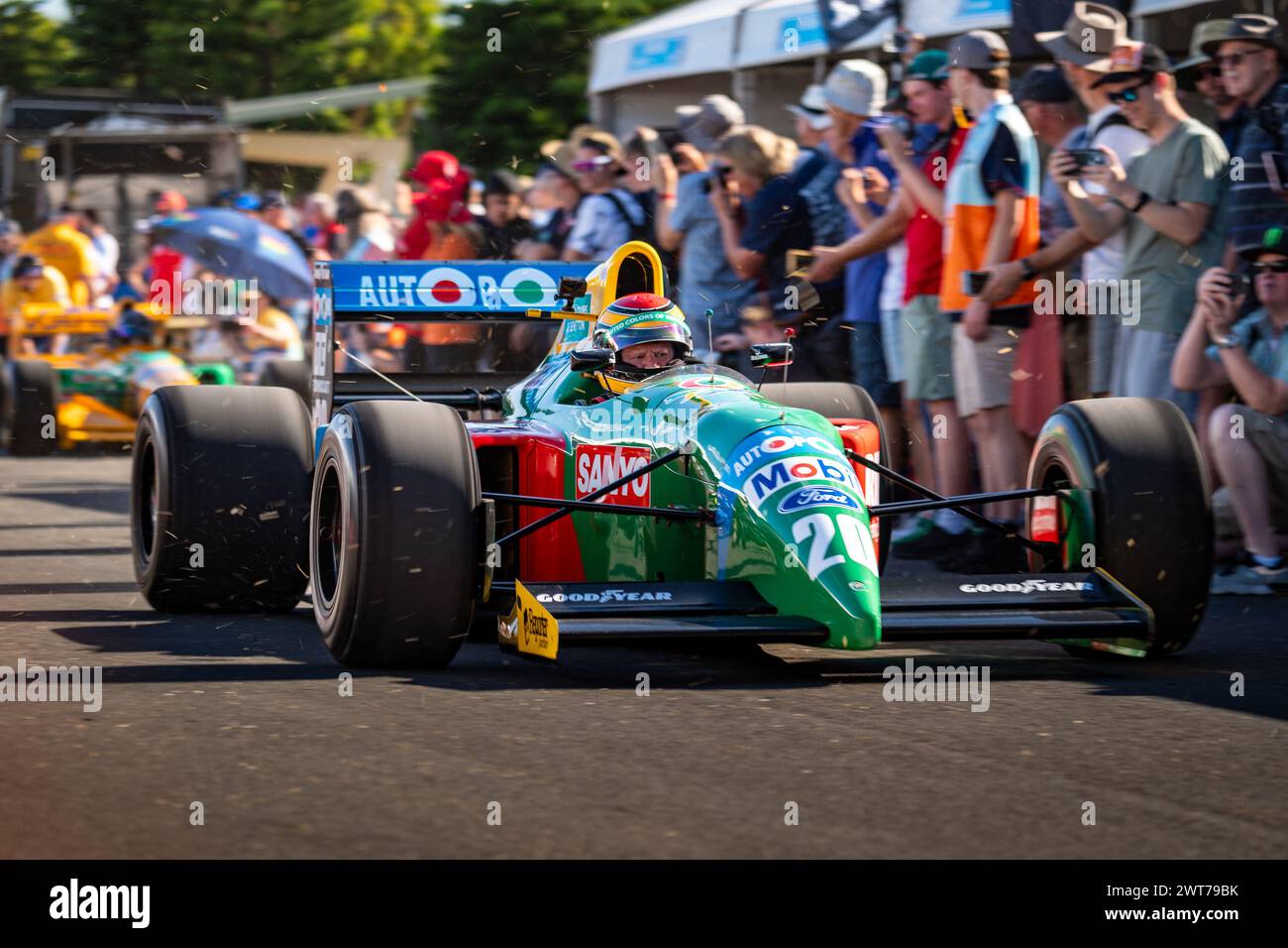 Adelaide, Australia. 16 March, 2024. The 1991 Benetton B190B Formula 1 ...