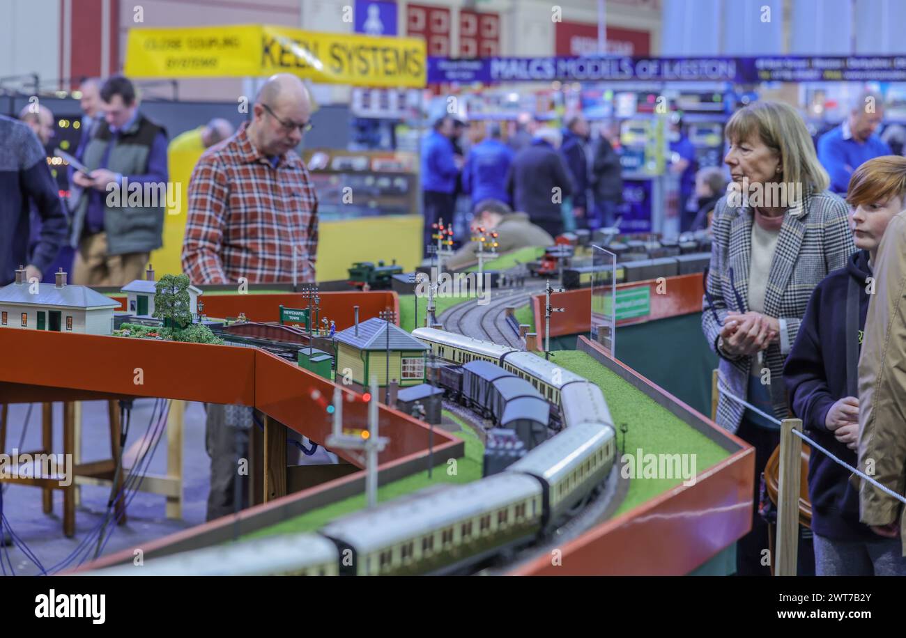 Alexandra Palace, London 16.March.2024 Regarded as one of the UK’s biggest and best model