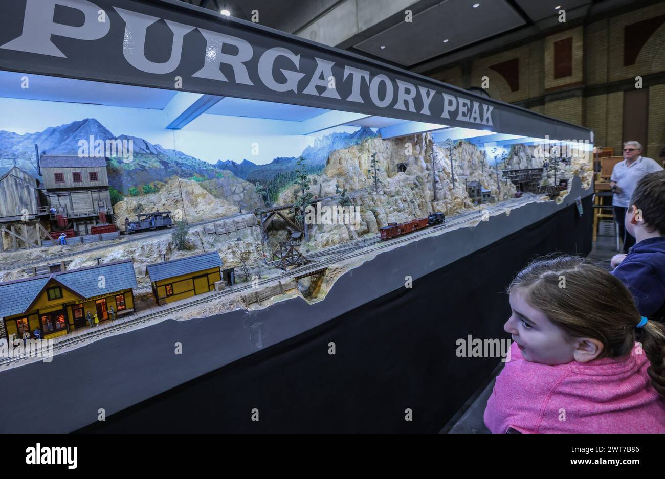 Alexandra Palace, London 16.March.2024 Regarded as one of the UK’s biggest and best model