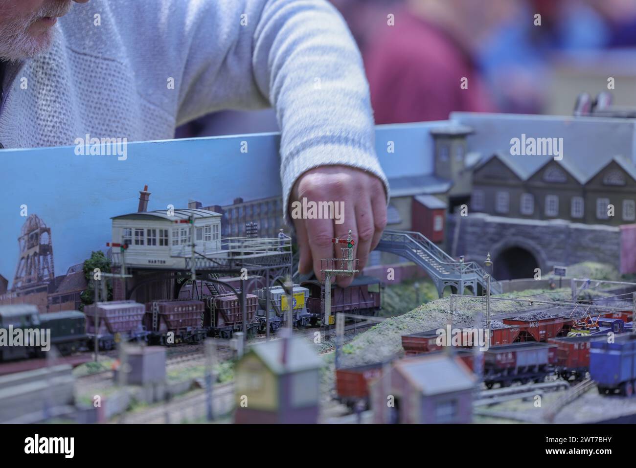 Alexandra Palace, London 16.March.2024 Regarded as one of the UK’s biggest and best model