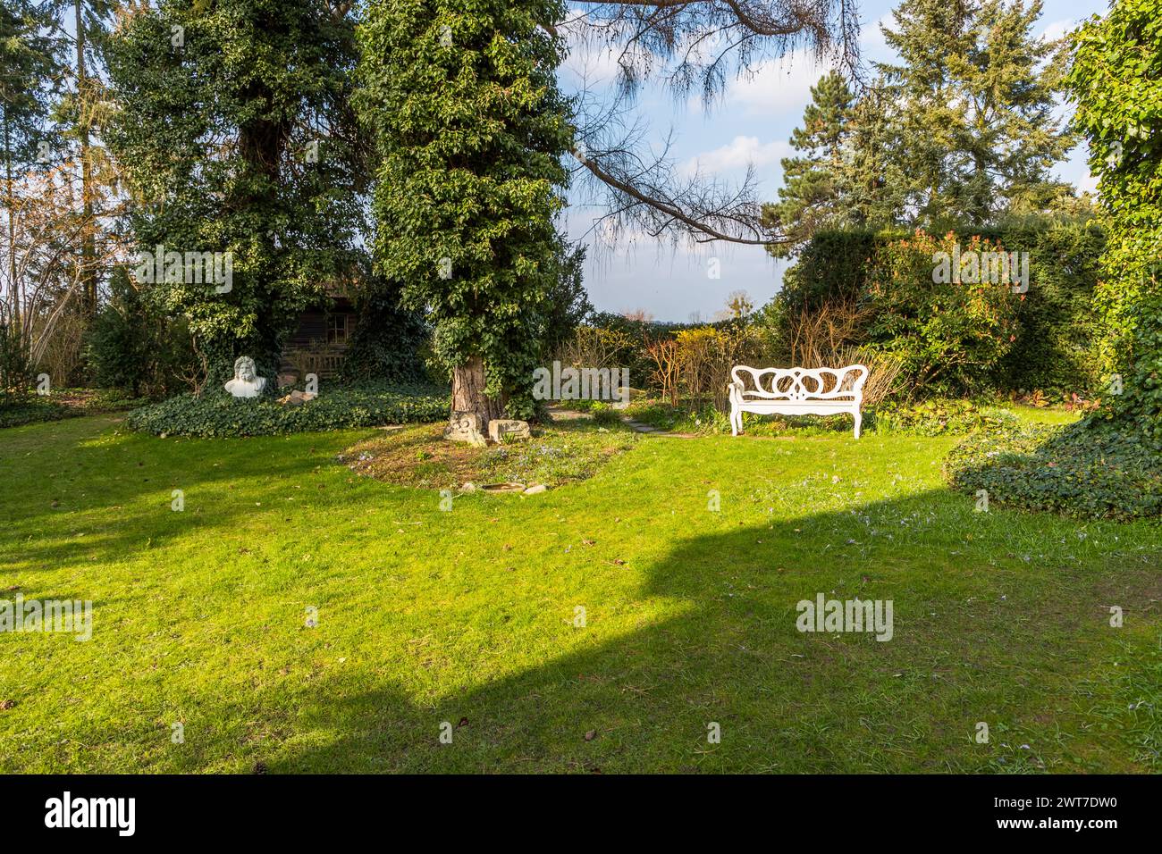 Karl Foerster House and Garden. Am Raubfang, Potsdam, Brandenburg, Brandenburg, Germany Stock Photo