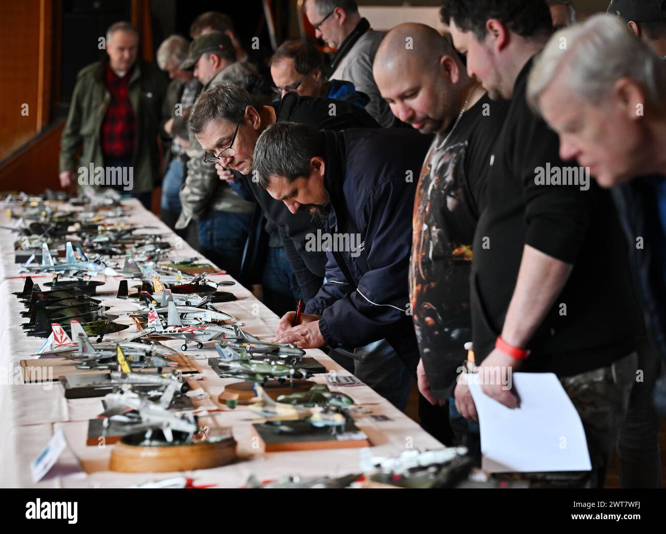 Sping Modeling Jihlava, Czech Republic. 16th Mar, 2024. Traditional spring modeling ...