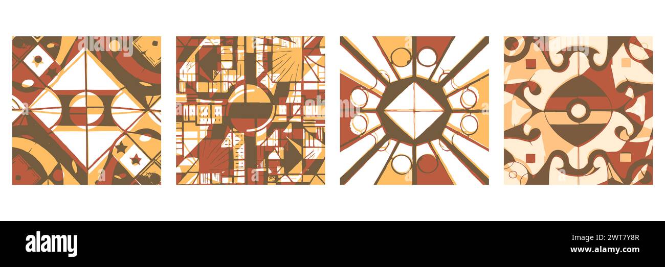 Abstract pattern. Illustration for printing on wall decorations. For use in graphics. Stock Photo