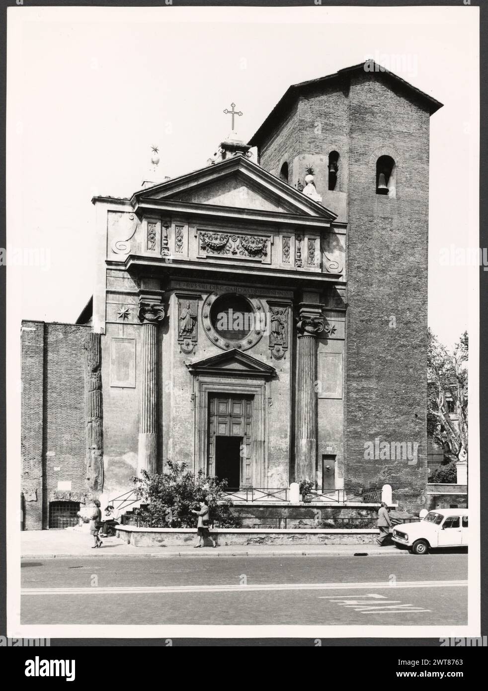 Lazio Roma Rome S. Nicola in Carcere4. Hutzel, Max 1960-1990 Medieval ...