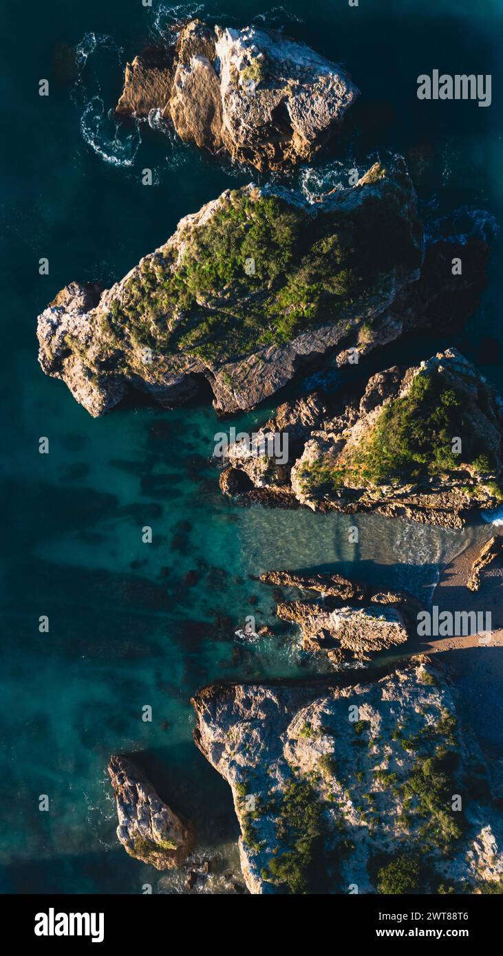 Flying above ocean top aerial hi-res stock photography and images - Alamy