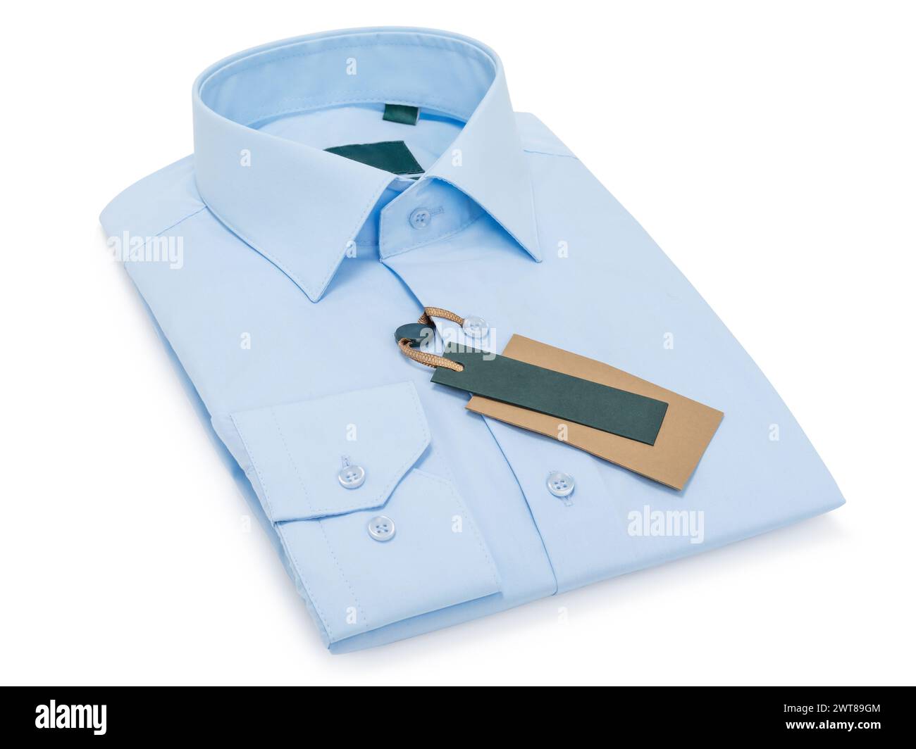 Long Sleeve  Button Down Shirt - Blue Multi