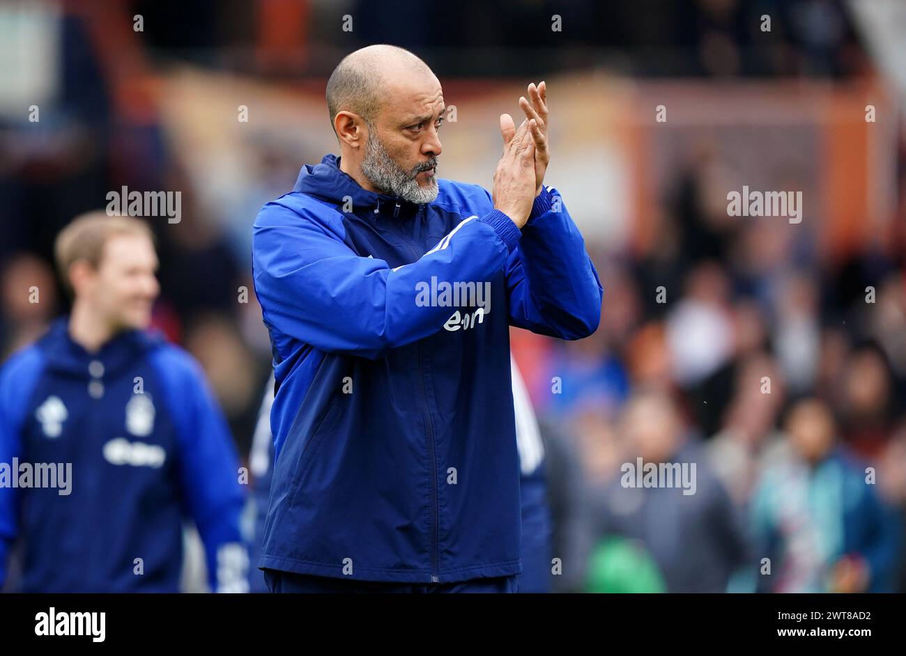 Nottingham Forest manager Nuno Espirito Santo before the Premier League match at Kenilworth Road, Luton. Picture date: Saturday March 16, 2024. Stock Photo